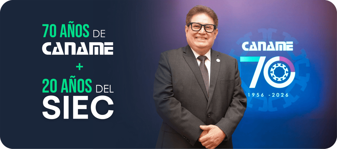 70 años de caname más 20 años de siec